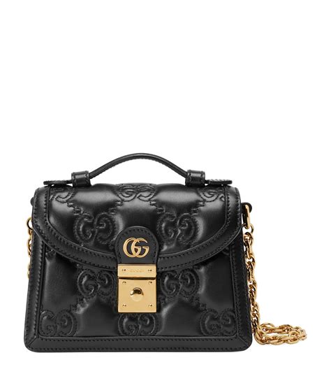 gucci matelasse tophandle|Gucci GG Matelassé top handle mini bag.